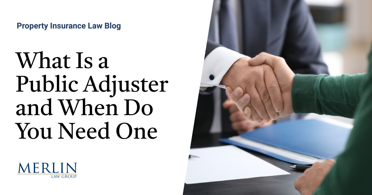 What Is A Public Adjuster